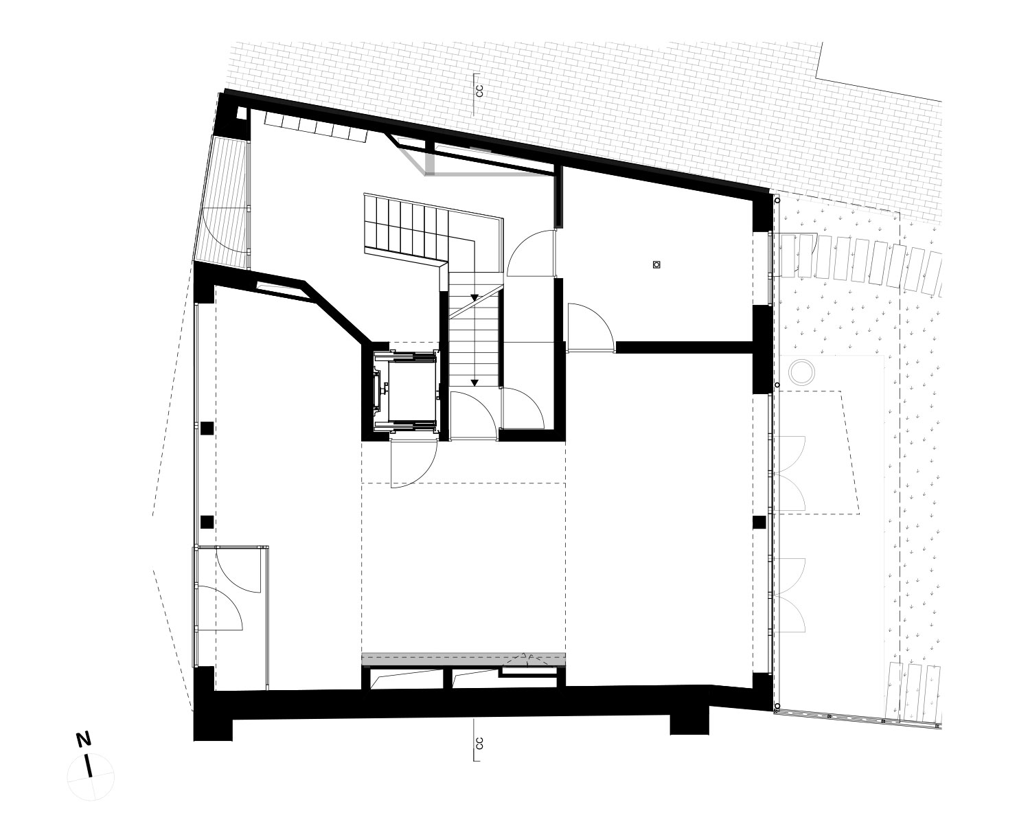 Projekt Maihof Grundriss EG