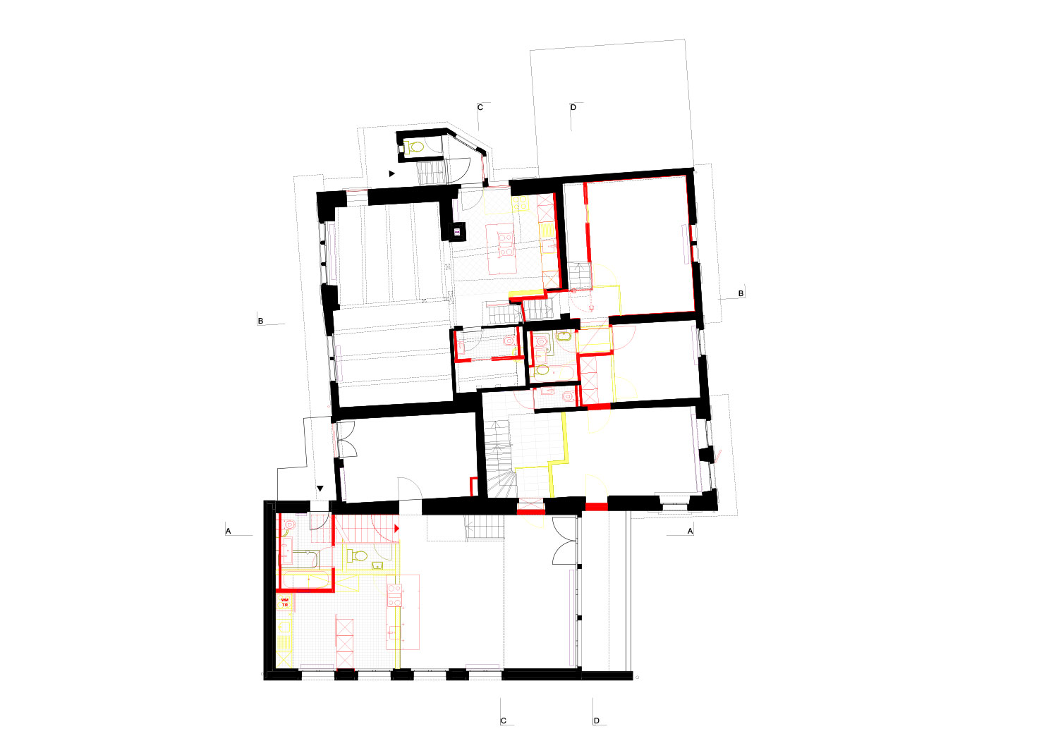 Projekt Heuelsteig Grundriss 1. OG