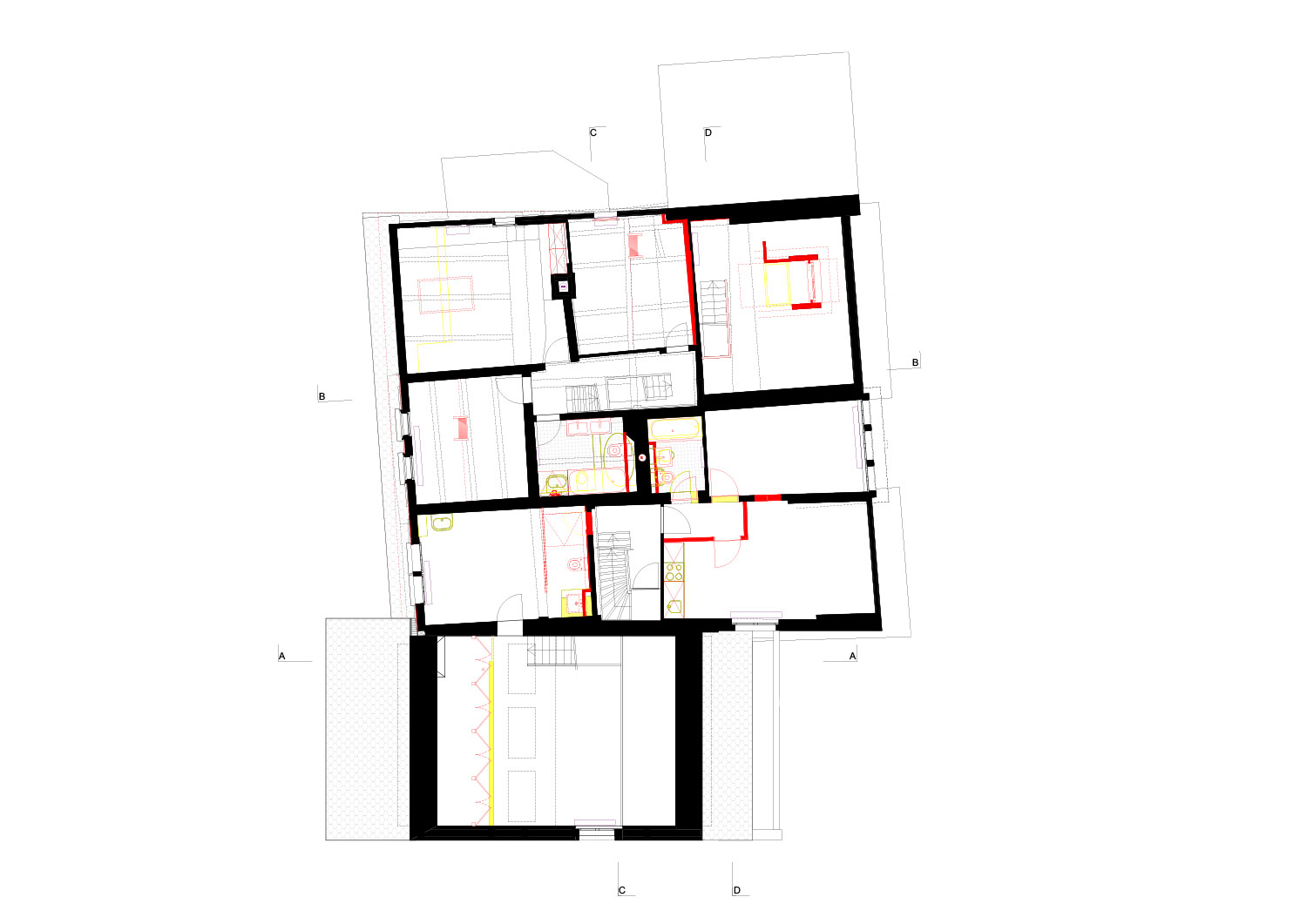 Projekt Heuelsteig Grundriss 2. OG