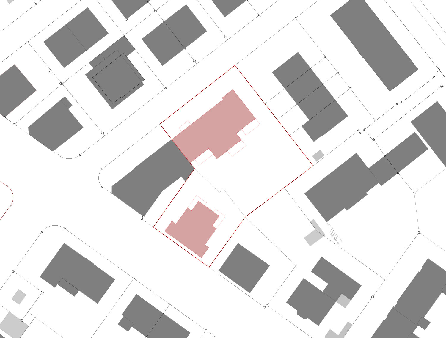 Projekt Winterthur Grundriss 1-2 OG