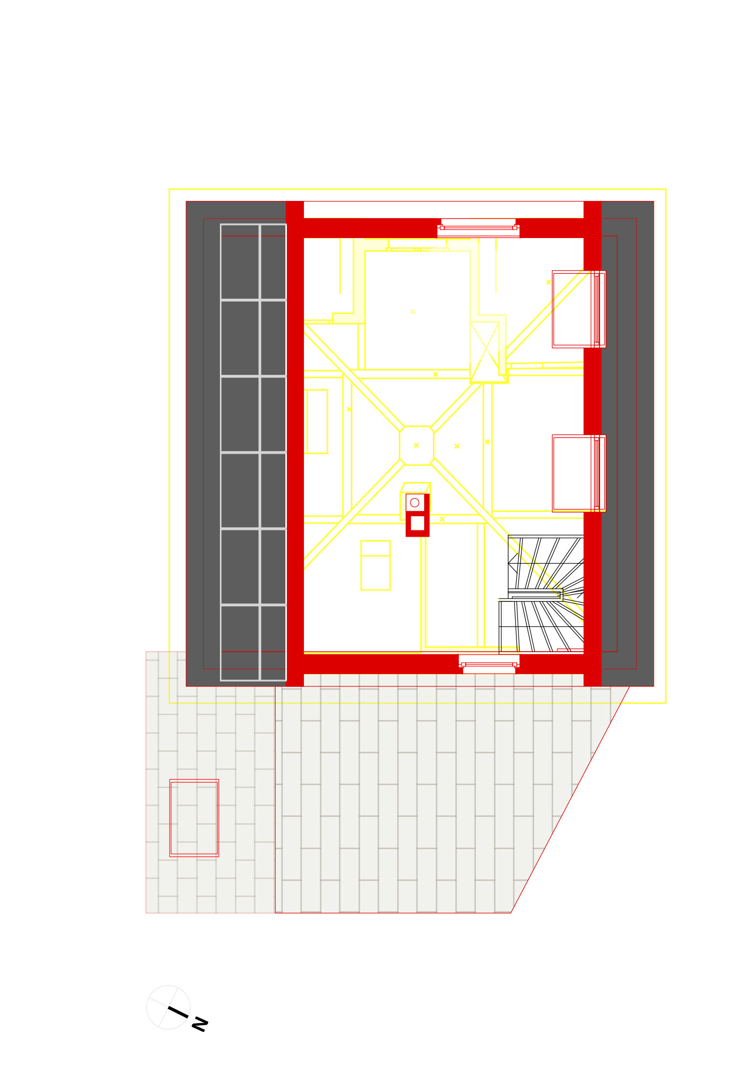 Gstalderstrasse Grundriss DG