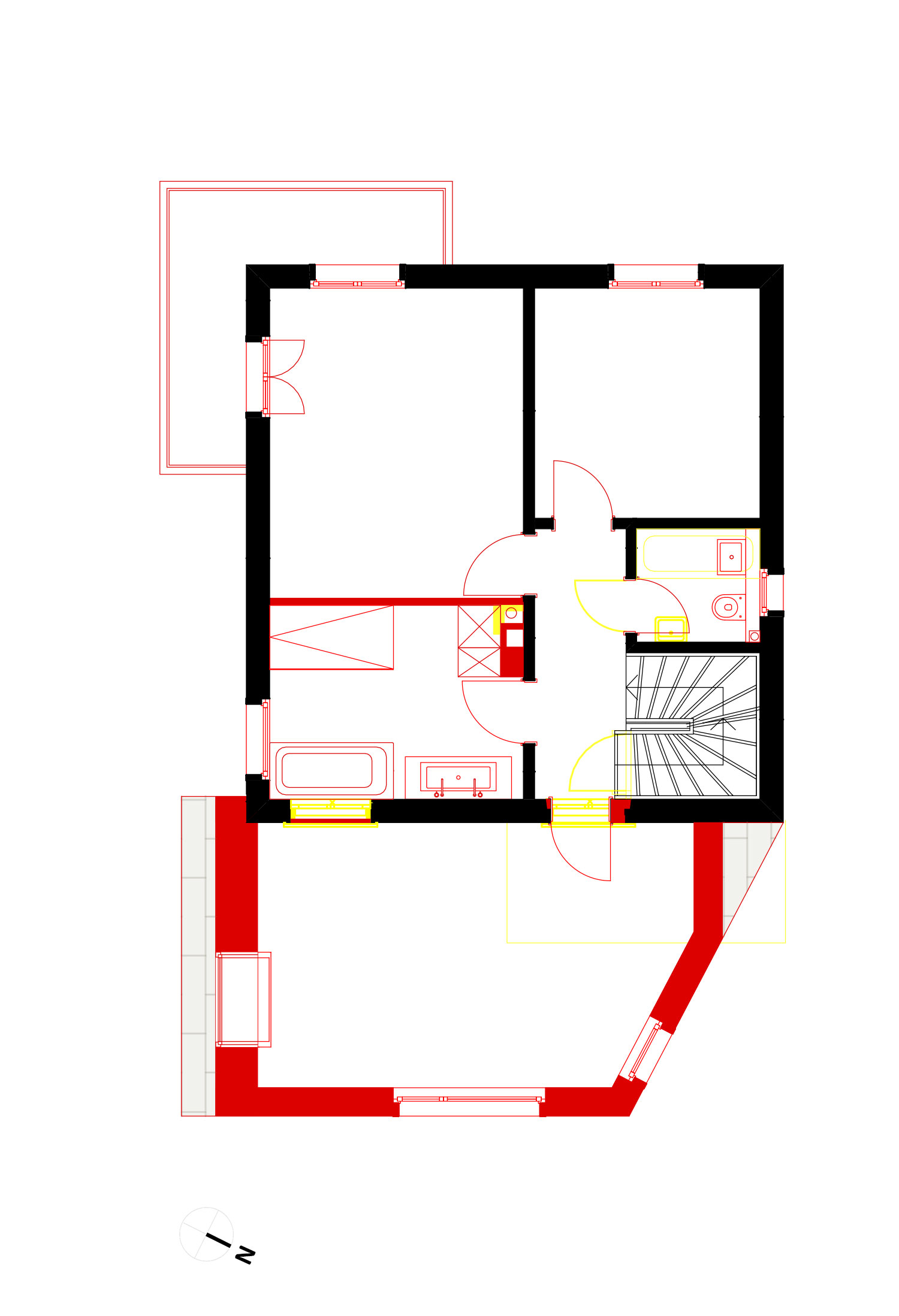 Gstalderstrasse Grundriss OG