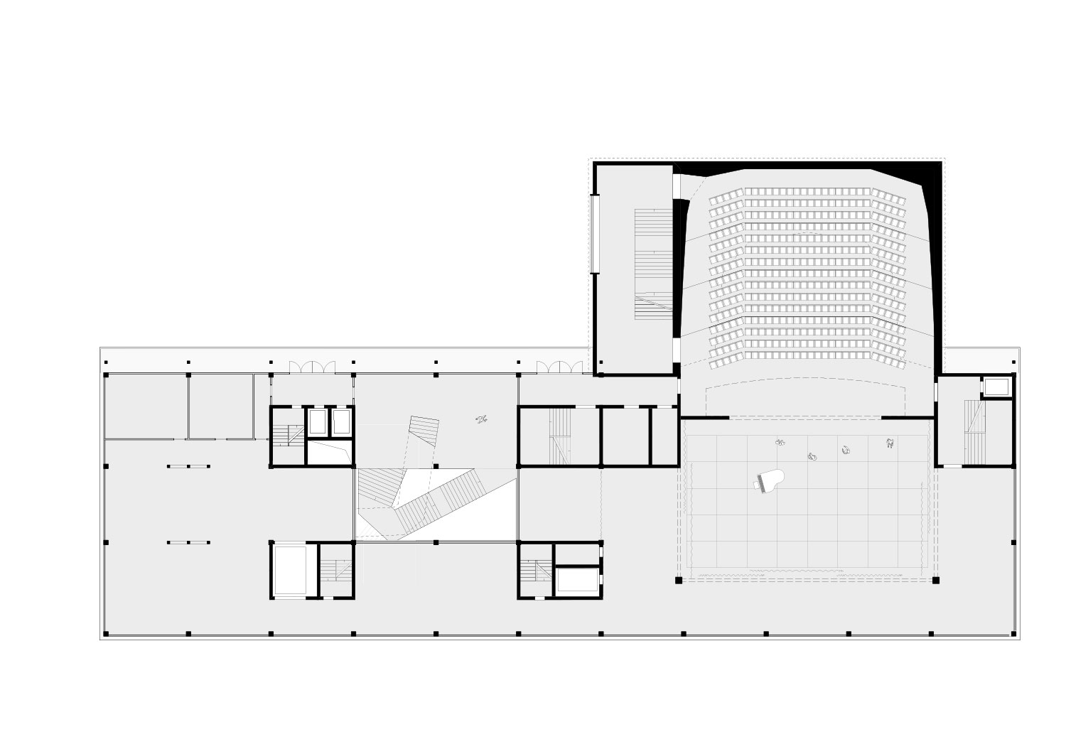 Theater Luzern Grundriss 2 OG