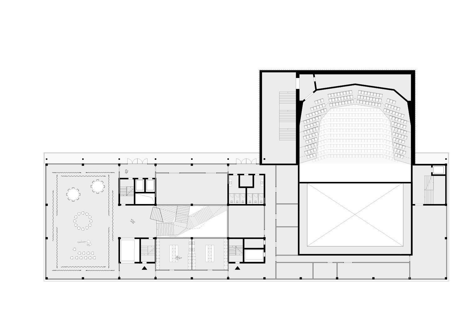 Theater Luzern Grundriss 3 OG