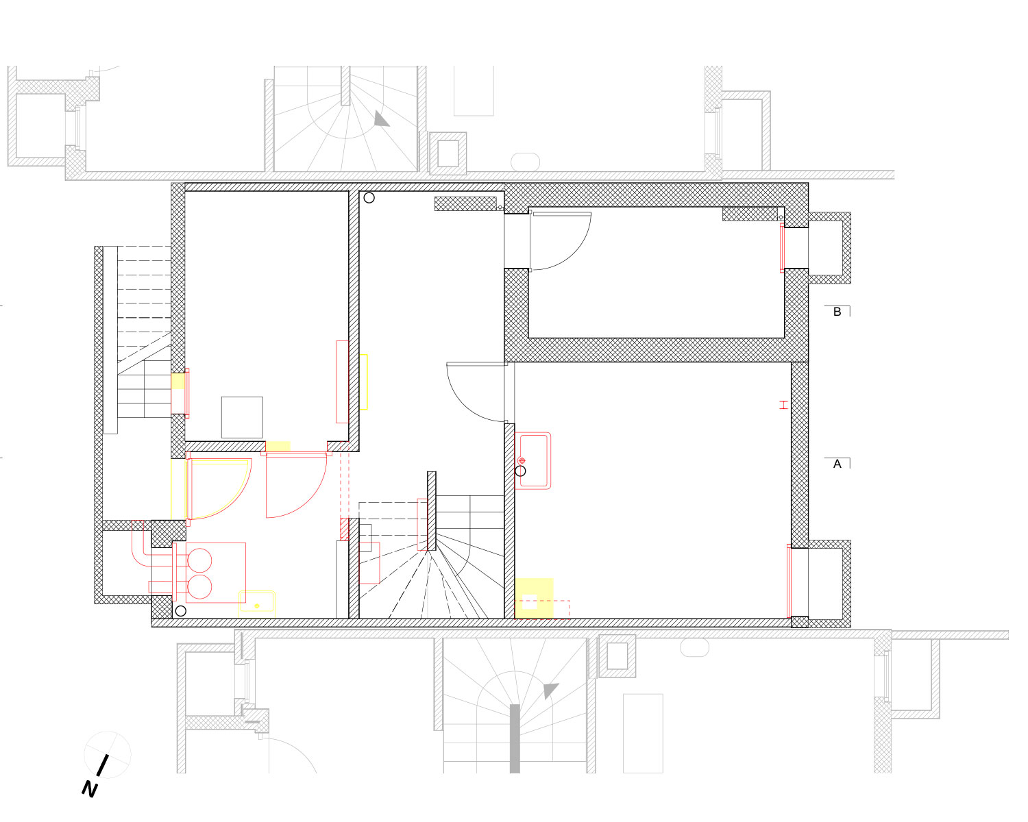 Projekt Pfeifenweid 14 Grundriss UG