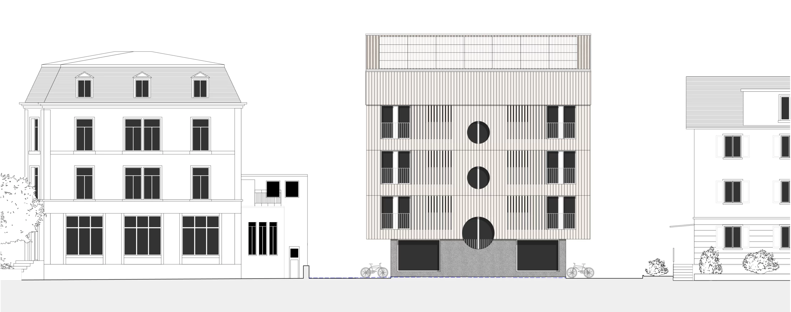 Projekt Winterthur Grundriss 1 DG